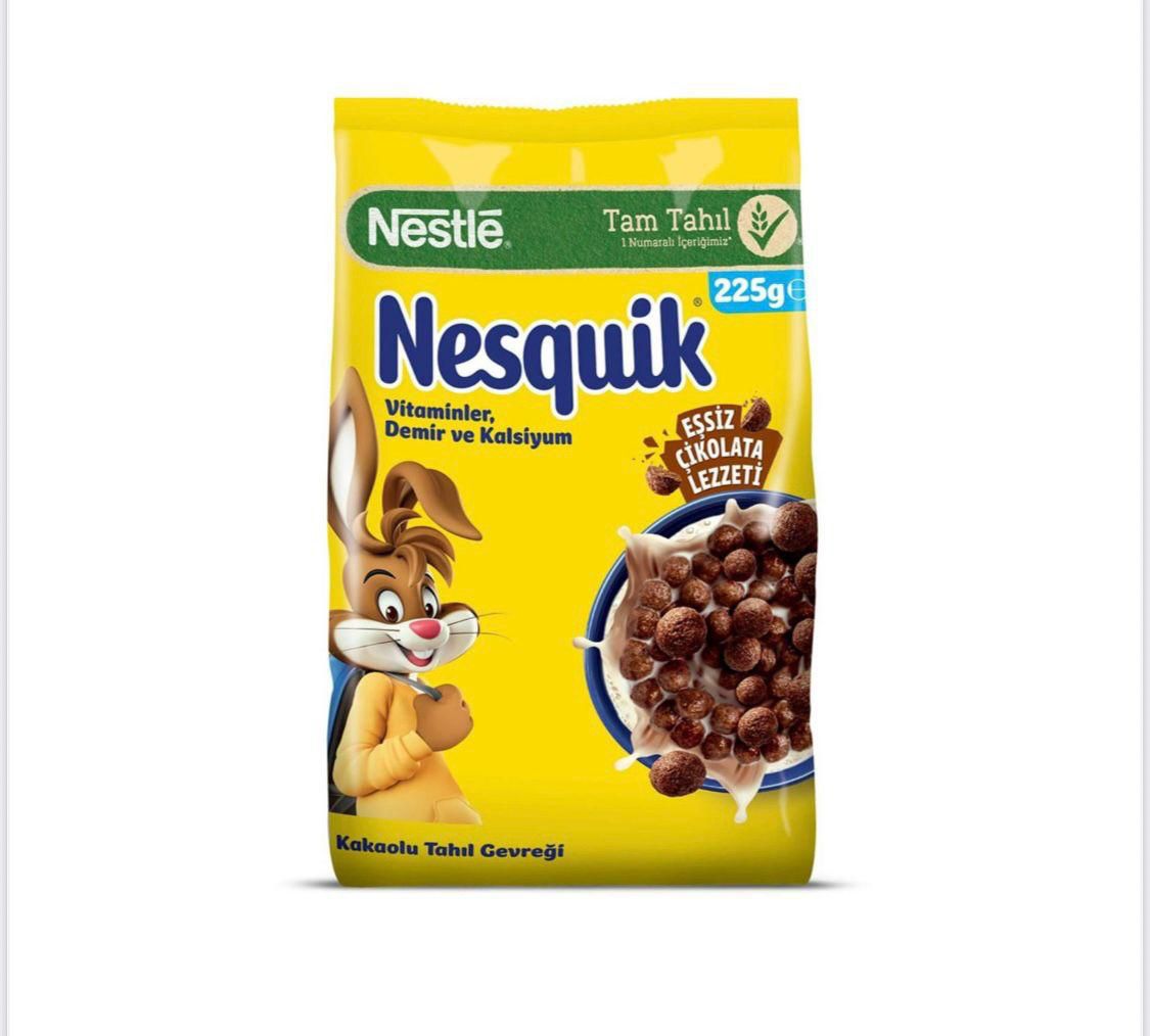 Nesquik Nestle Kakaolu Buğday ve Mısır Gevreği 225 g